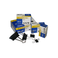 Зажим для бумаг 51мм., 12шт/уп. черный KW-trio